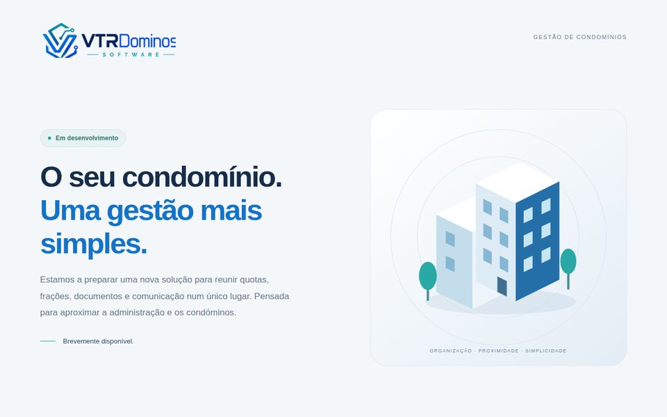 Ecrã do VTRDomínios